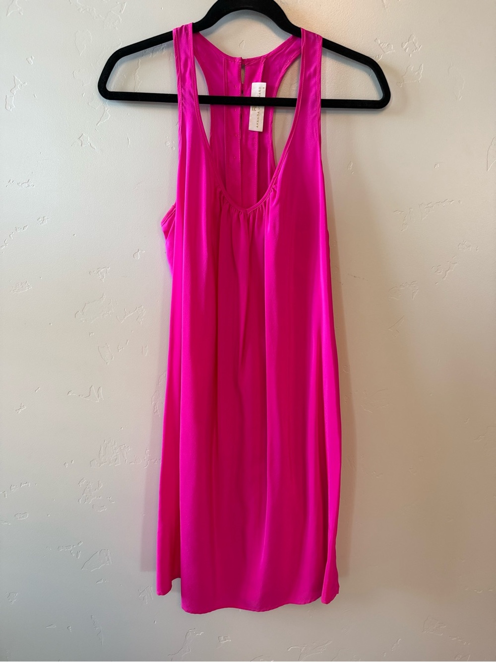 Amanda Uprichard hot pink cocktail dress Small